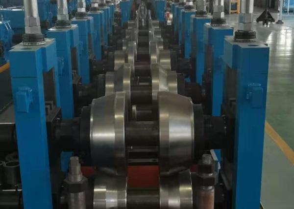 High Frequency Welded Pipe Mill 1.5-4.0 Mm In Thickness Round 33.78～60.3mm