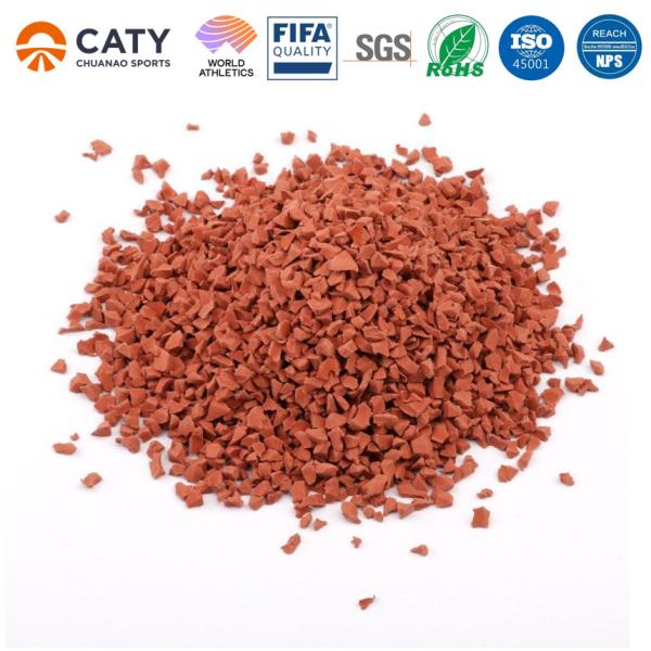 Best Price Nontoxic Rubber Jogging Track Rubber Granules with Thick Rubber Jogging Surface