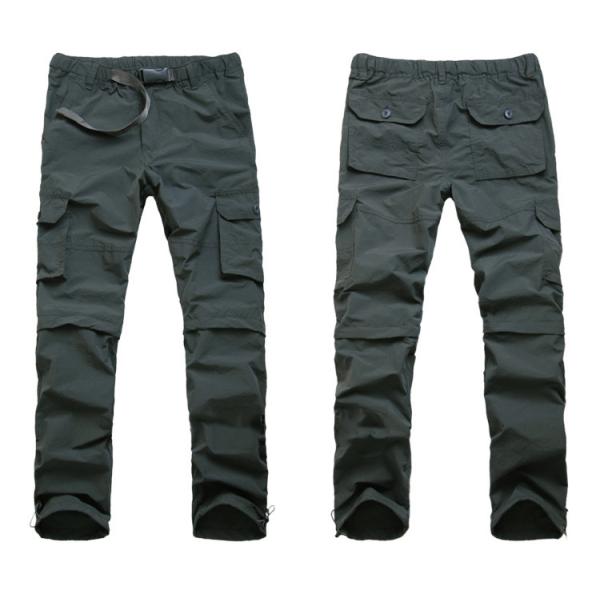 Mid waist XMAMLON RTS Detachable Casual Pants Men's Outdoor Quick-drying Sweatpants