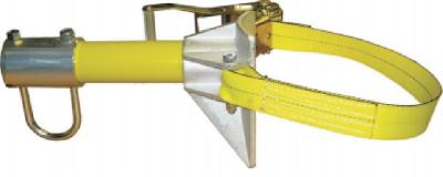 Dispositivo de protecção contra quedas/dispositivo de ponto de ancoragem para aplicações eléctricas