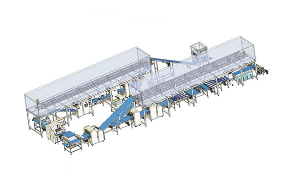 Automatic Bread Slicing Production Line