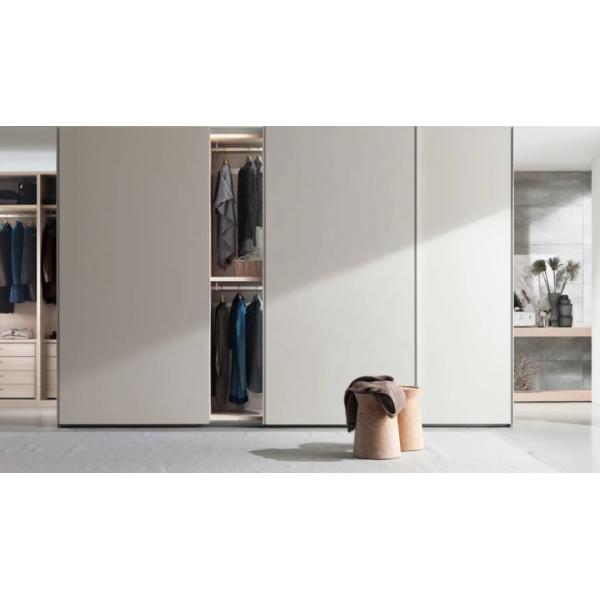 Высокий глянцевый сдвижной спальный шкаф Хранилище стройный шкаф для маленькой спальни