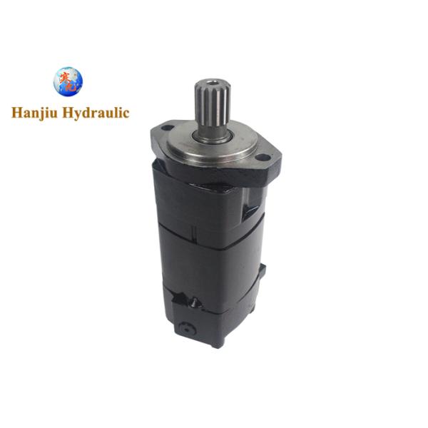 BMK2 Series Hydraulic Motor 2 Hole Spline Shaft 315 Ml/R Compatible With Char-Lynn 2000, Danfoss OMS M+S MS Hydraulic Motor