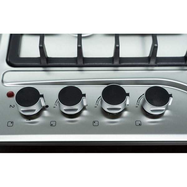 Durable 4 Burner Gas Cooktop Supplier with Stainless Steel Finish and Safety Features Providing Operation in Busy Commercial Kitchens