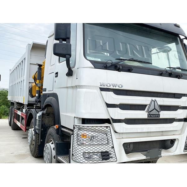 Горячий Sinotruk Howo Грузовик 8X4 10Тн Груз с складывающимся краном 16 колес Лучшая цена