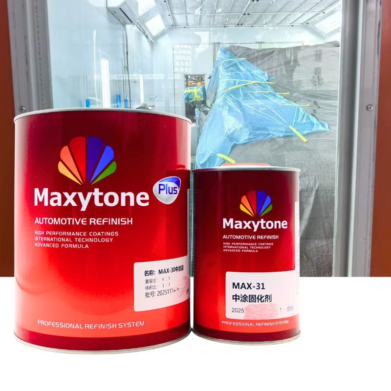 MAXYTONE MAX-30 2K Automotive Primer Surfacer with MAX-31 Hardener 4kg Sandable Filler Primer