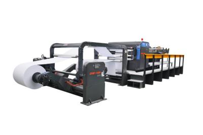 CHM-1700-2 Two Roll Paper Sheeter Cutter Machine,Years 2017,Weight of paper:60-550 GSM