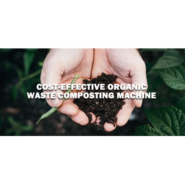 20T Organic Waste Management System 20 Tons/Day Bio Waste Composting