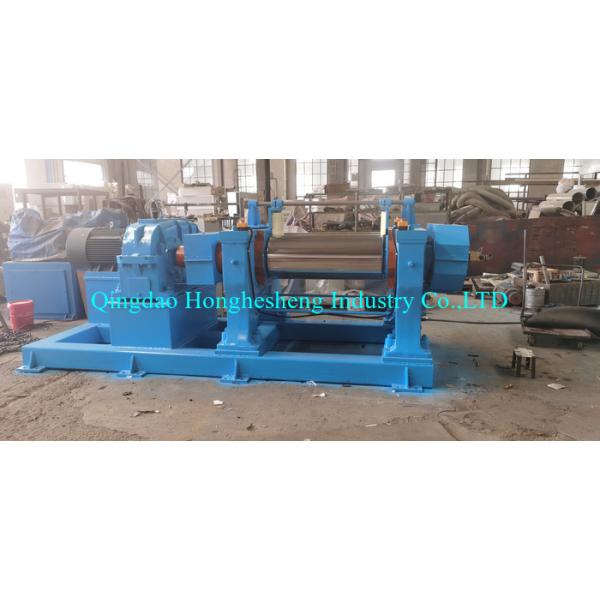 XK400 400*1000mm Open Twin Roll Mill PVC EVA Synthetic Rubber Mixing Equipment