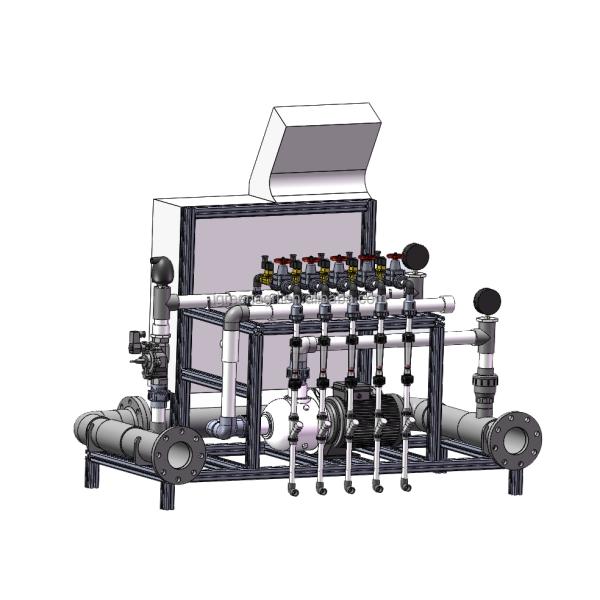 Complete Fertigation Dosing System Greenhouse Automated Fertigation System Automatic Fertigation Water System