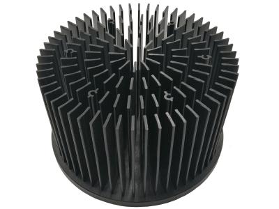 Rustproof Cold Forging Heatsink , Stable Black Anodized Heat Sink