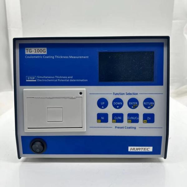 TG-100G Electroplating Coulometric Thickness Tester Wire Testing Connected To Computer