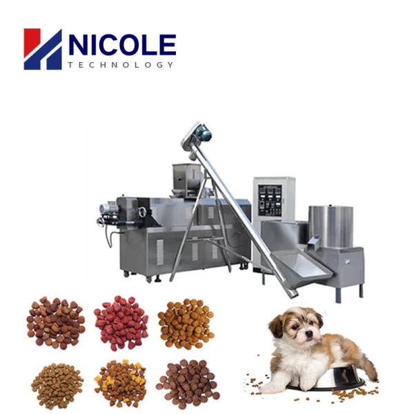 CE Dog Food Manufacturing Machine Production Line Full Automatic Customized