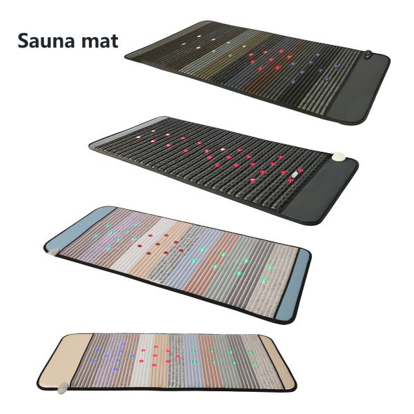 Amethyst PEMF Jade Stone Heating Pad Mat for Detoxification