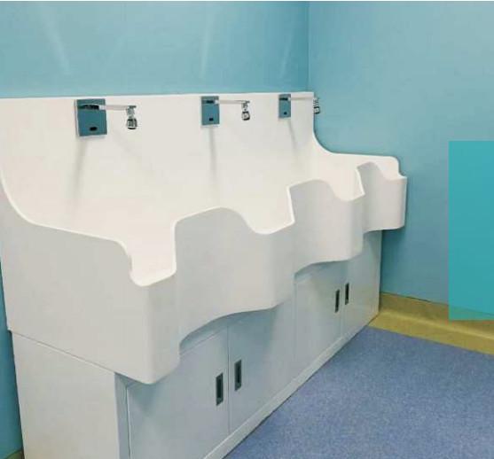 Medical hand washing sink cleanroom