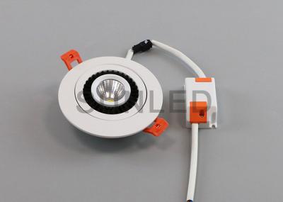 O teto Downlights do diodo emissor de luz de 7 watts ilumina o downlight livre da espiga do projeto da cintilação antiofuscante
