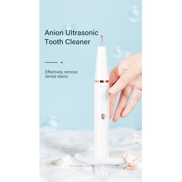 Family 40kHz Vibrating Ultrasonic Tooth Cleaner 5 Modes IPX7 165g With Steel Head