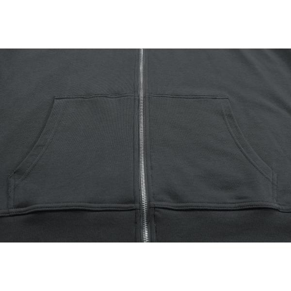 Дешевая уличная одежда дизайнерская вышивка Большой Zip Up Hoody 100% хлопчатобумажный пуловер