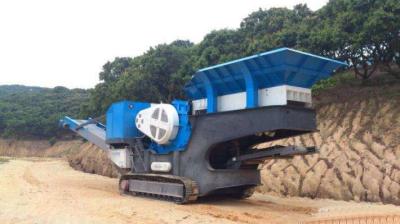 Mineral ZK Linear Vibratory Screen , Flexible Mobile Crusher Plant High Stiffness