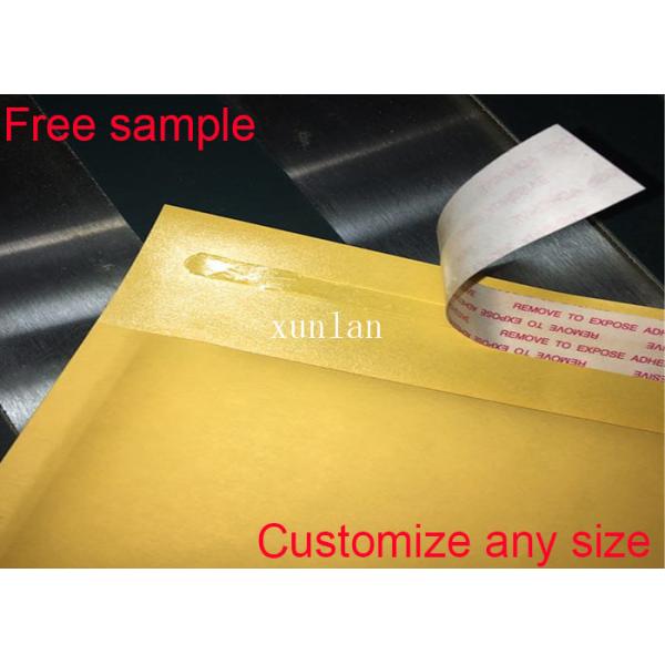 PE Bubble Material Kraft Padded Envelopes Safe For Shipping Certificates 6*10