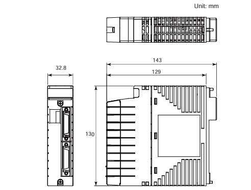 SB401-10 Yokogawa Bus Interface Module with Compact 5.1 cm x 15.2 cm x 12.7 cm Size