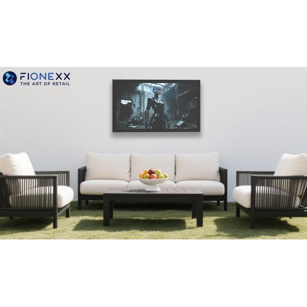 4K Ultra HD visuels et son surround 3D extérieur IP55 TV résistant aux intempéries pour le soleil partiel avec montage murale compatible