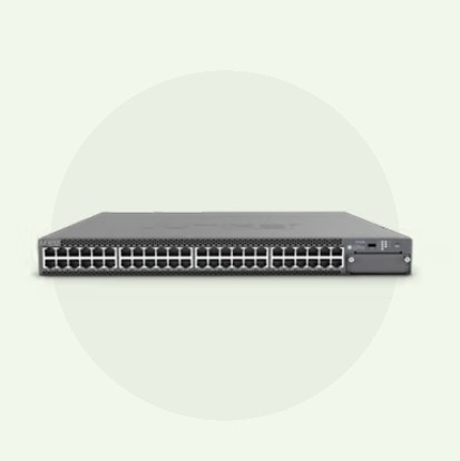 Juniper Networks EX4400-48F 12 X 10GbE SFP+ и 36 X 1GbE SFP Ключи для волокнистых портов доступа