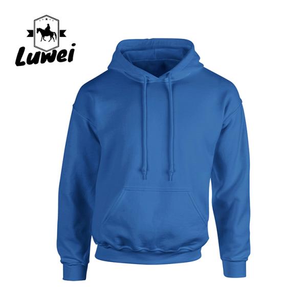 Colar de algodão quente 280g Custom 50% algodão pullover masculino Felpa Bluza Plus Size Pullover Hoodies