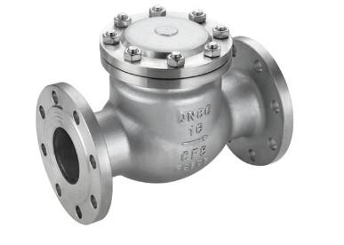 Válvulas de controle industriais da capota de Wcb/válvula de verificação de aço inoxidável DN200 do balanço