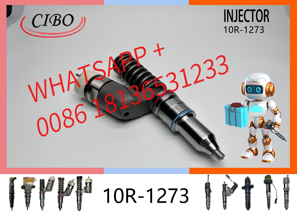 original 10R-1273 Electronic Fuel Injector Assembly for C15 C16 C18 3406E ACERT Diesel Engine Replacement for OEM 10R1273 249-0709 original new injector