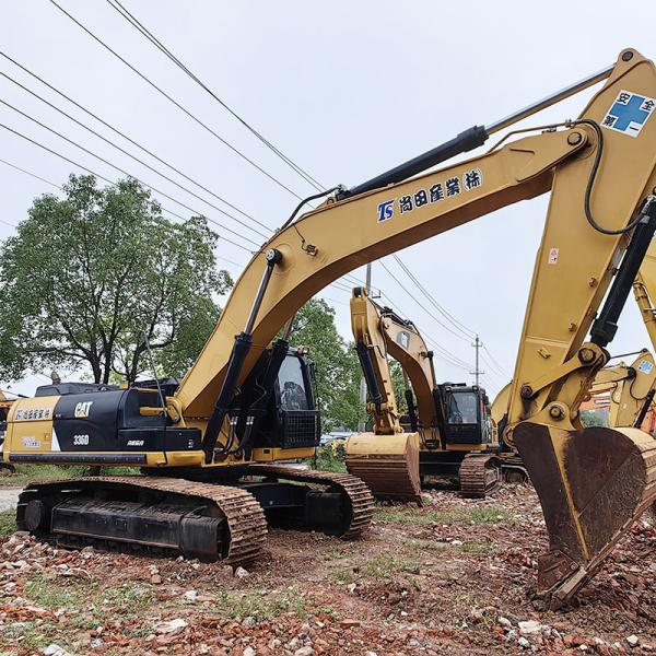 Used Caterpillar 336D Excavator CATACERT Engine 1.4m3 Bucket Capacity Original Components