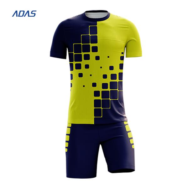 Full Set Football Quick Dry Sublimated Soccer Uniforms Wear Jersey Shirts Tops ODM