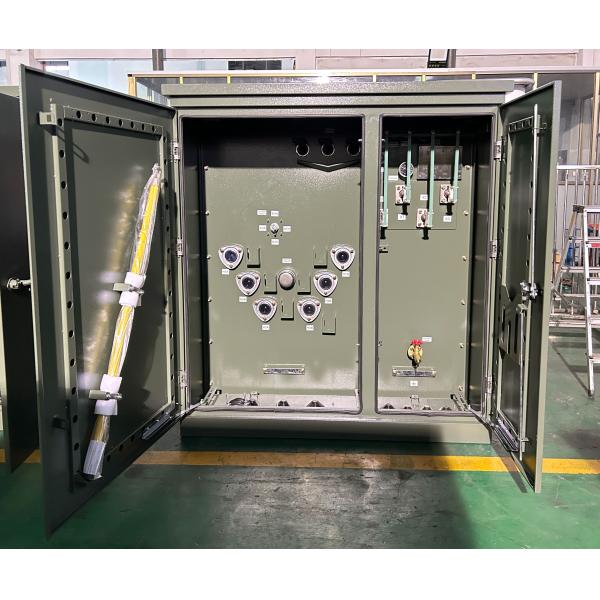 75Kva 3 fases de la plataforma montado transformador Distribución de energía residencial aceite sumergido 34,5KV a 480V