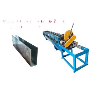 Chain Driven Shutter Rail Strut Machine For Stud Roll Forming Side U Guia