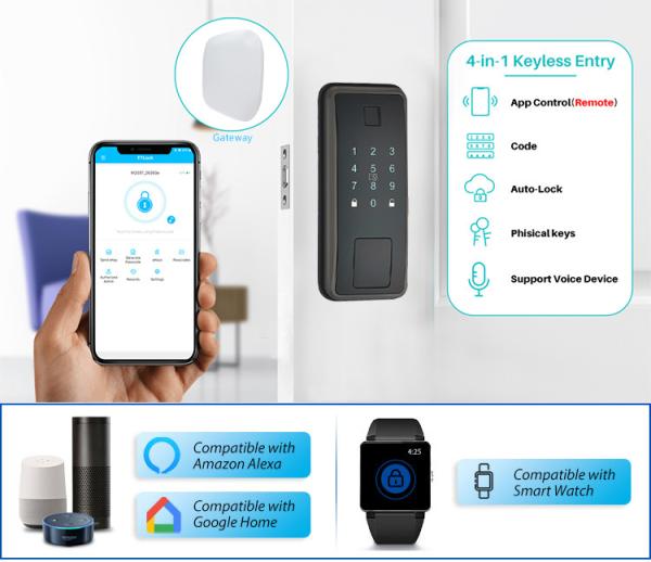 OEM Smart Door Lock Digital Compatible Bluetooth Keyless Door Lock