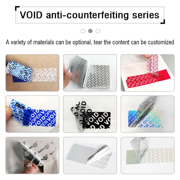 Hologram Uv Anti Counterfeiting Label  Manufacturer Fluorescent Printing