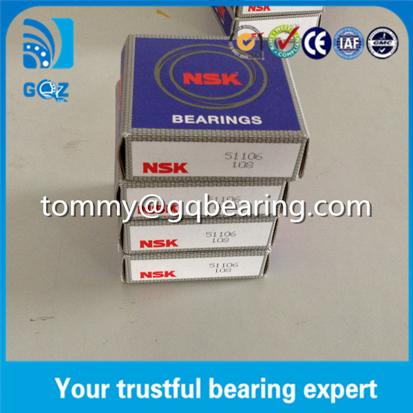 Professional 51106 Thrust Industrial Ball Bearings With Long Durability