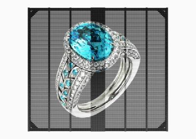 P2.6 LED Grille Display High Brightness For Shopping Malls Glass Windows SDK Digital Poster