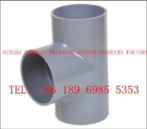 Tee PVC-U UPVC Cement Type Fittings
