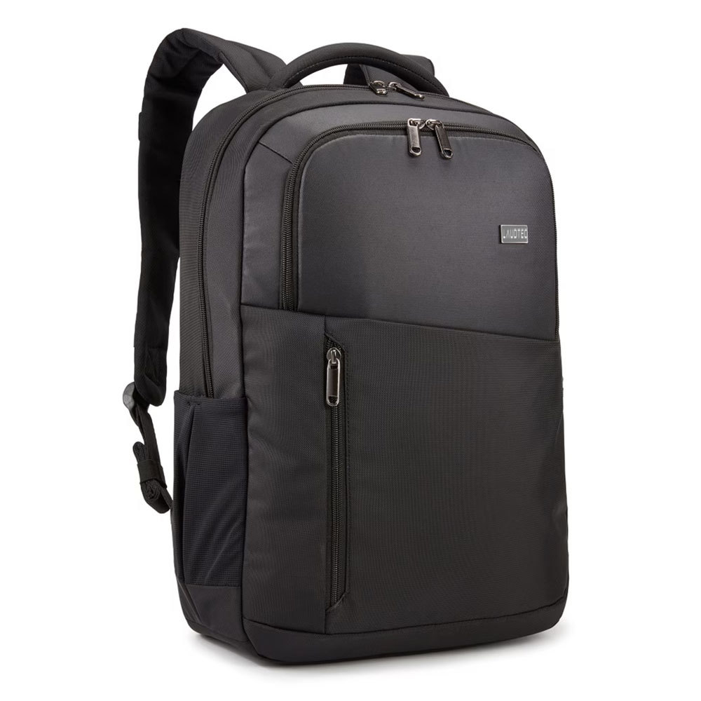 For 15.6-Inch Black Laptop Backpack Custom Logo 12-Inch Tablet Pocket High-Capacity Travel Computer Bag Polyester DNB59