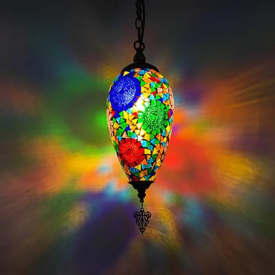 Bohemian chandelier Southeast Asian Cafe Restaurant Hotel Club Turkish chandelier(WH-DC-25)