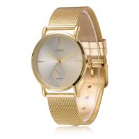 L'or ultra mince PVD de montre de quartz d'alliage a plaqué des fournisseurs de montre de quartz de mouvement du Japon