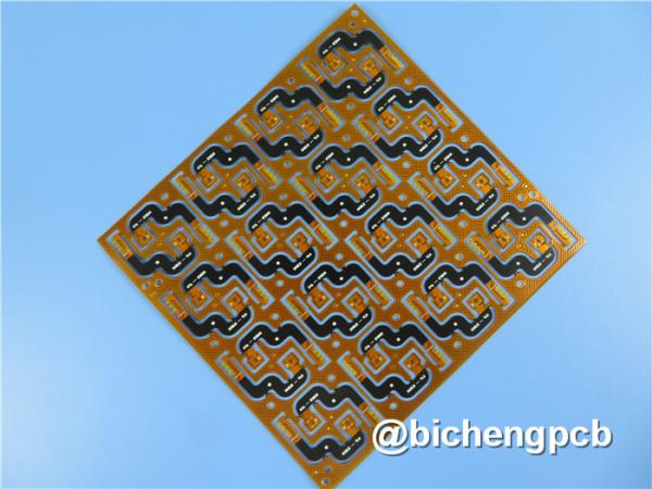 Dual Layer Flexible PCB Built on Polyimide With Immersion Gold and PI Stiffener