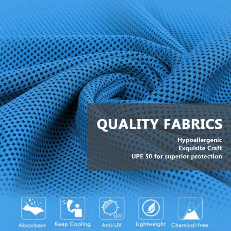 полотенца момента времени 70x140 Microfibre охлаждая ссыпают крутое полотенце льда касания с сумкой PVC