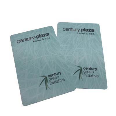 PVC / PET RFID Hotel Door Key Card , Blank Magnetic Hotel Key Cards Customized