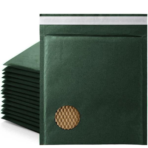 Corrugated Paper Padded Mailer Tear Resistant Recycled Padded Envelopes Customized