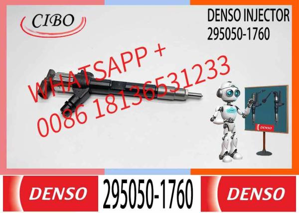 Genuine 295050-1760 Common Rail Injector 295050-1760 1465A439 For MITSUBISHI L200 TRITON 4N15 ENGINE