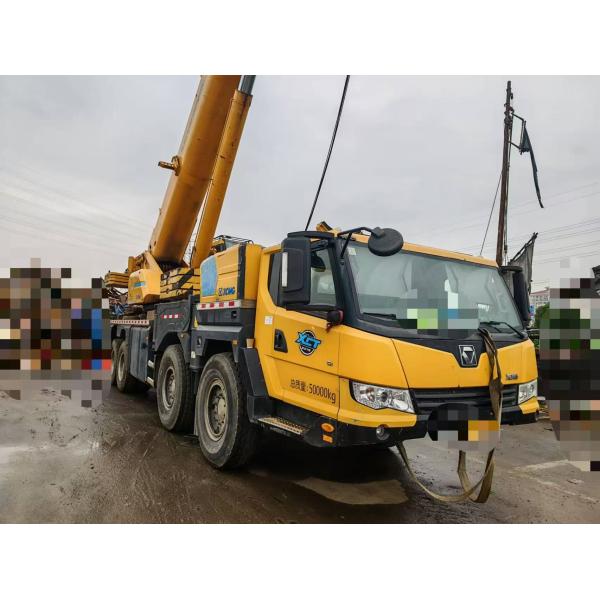 2018 Model Used Mobile Crane 80 Tons With 47.5m Boom Length XCMG XCT80L5