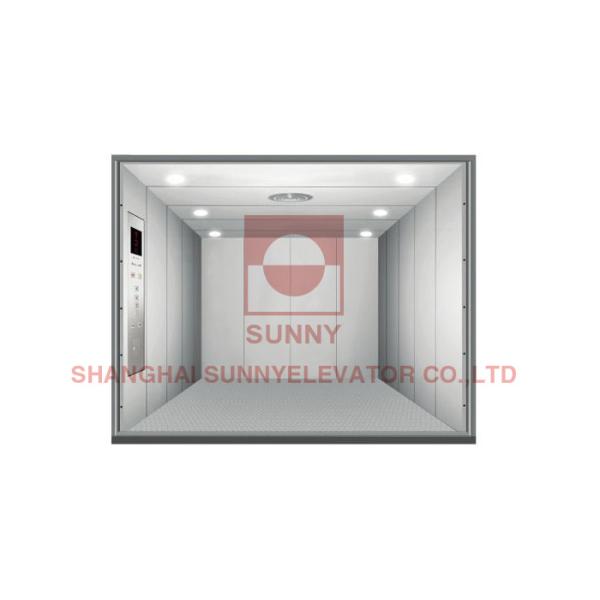 Stable 1000-10000kg Load Freight Elevator Lift with 0.5-1.75m/s Speed and Machine Roomless Design for Warehouse and Factory