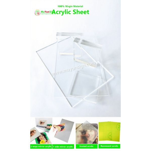 White Transparent Acrylic Sheet Modern Fabrication Material Solid Pmma Panel